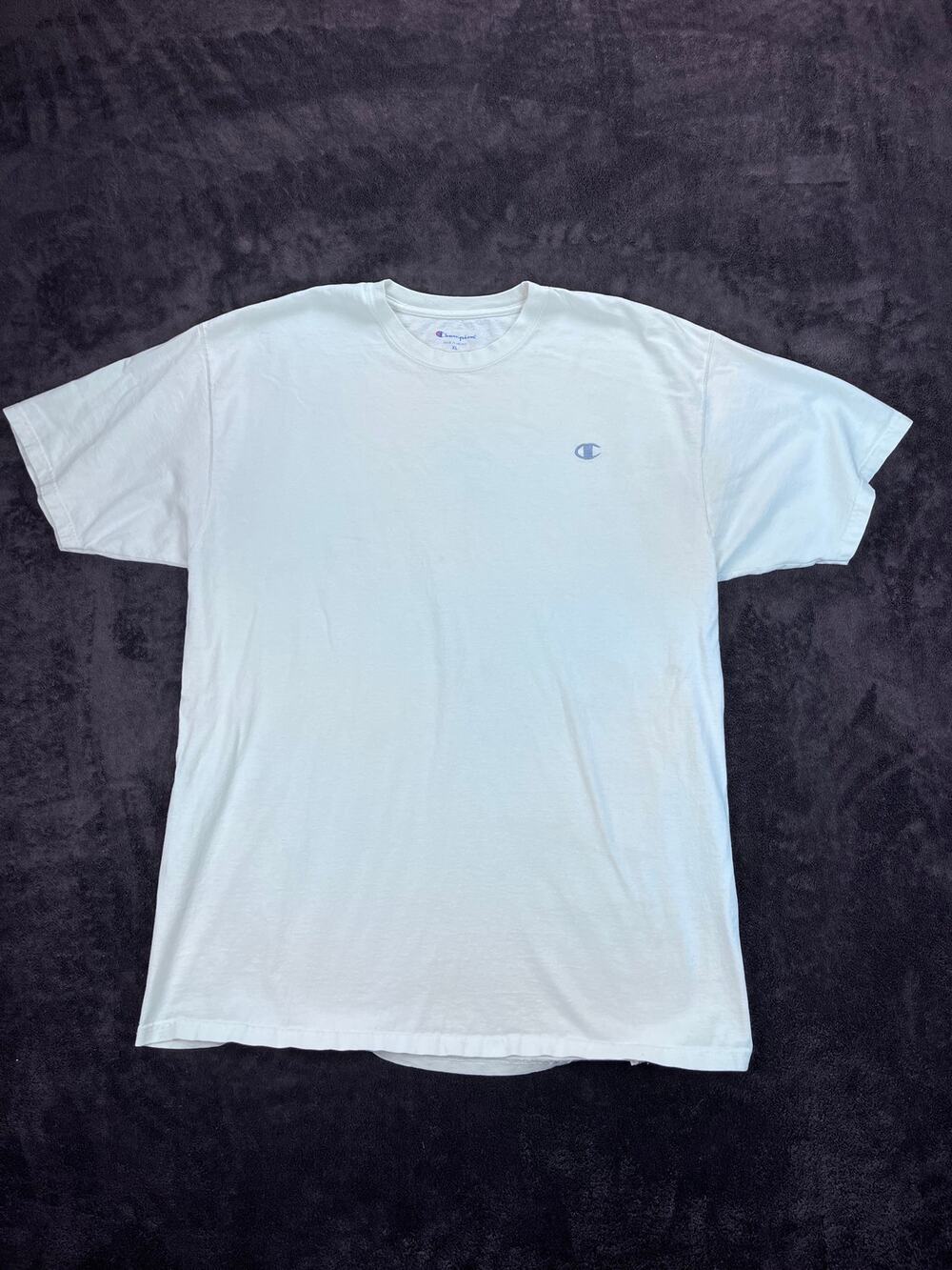 Champion Basic Tee XL Off-White Cream